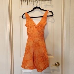 Princess Polly Elegant Orange Lace Dress